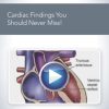 AIUM Cardiac Findings You Should Never Miss! (CME VIDEOS)