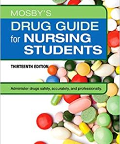 Mosby’s Drug Guide for Nursing Students with 2020 Update, 13th Edition (PDF)