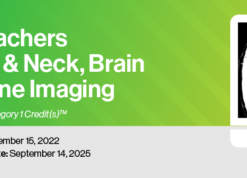 2022 Top Teachers in Head & Neck, Brain and Spine Imaging (CME VIDEOS)