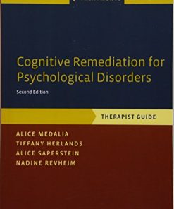 Cognitive Remediation for Psychological Disorders: Therapist Guide (Treatments That Work), 2nd Edition (PDF)