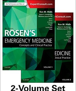 Rosen’s Emergency Medicine: Concepts and Clinical Practice: Volume – 1&2, 9th Edition (EPUB + Converted PDF)