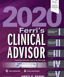 Ferri’s Clinical Advisor 2020: 5 Books in 1 (Ferri’s Medical Solutions) (PDF)