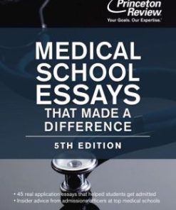 Medical School Essays That Made a Difference, 5th Edition (EPUB)