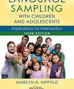 Language Sampling with Children and Adolescents: Implications for Intervention, Third Edition (PDF)