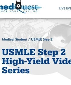 Medquest USMLE Step 3 High-Yield Video Series 2019