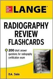 LANGE Radiography Review Flashcards