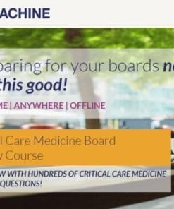 Critical Care Medicine Board Review Course 2018 (ThePassMachine) (Videos+PDFs)