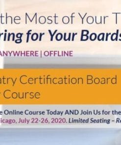 Psychiatry Certification Board Review Course 2020 (The Passmachine) (CME VIDEOS)