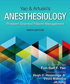 Yao & Artusio’s Anesthesiology: Problem-Oriented Patient Management, Ninth Edition (EPUB)