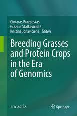 Breeding Grasses and Protein Crops in the Era of Genomics