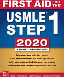 First Aid for the USMLE Step 1 2020, Thirtieth edition 30th Edition