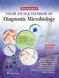 Koneman’s Color Atlas and Textbook of Diagnostic Microbiology 7th Edition