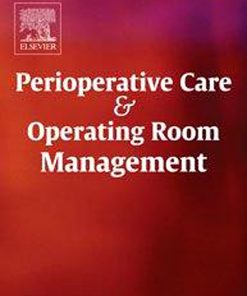 Perioperative Care and Operating Room Management: Volume 30 to Volume 33 2023 PDF