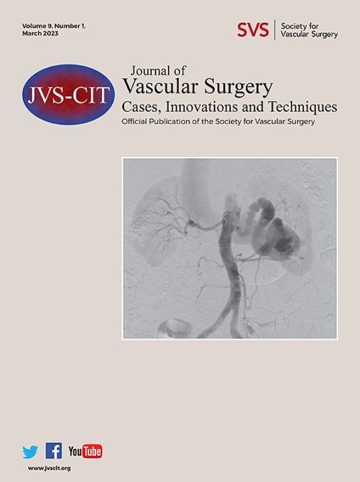 Journal of Vascular Surgery Cases, Innovations and Techniques PDF