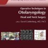 Operative Techniques in Otolaryngology-Head and Neck Surgery PDF