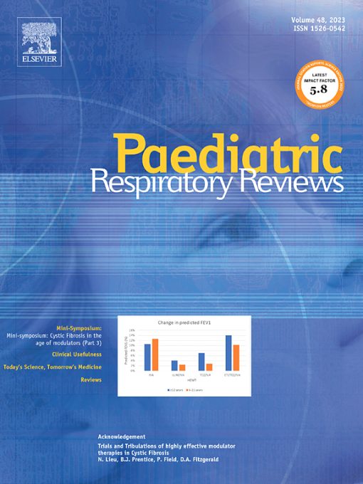 Paediatric Respiratory Reviews PDF