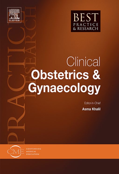 Best Practice & Research Clinical Obstetrics & Gynaecology 2022 Full Archives (PDF)