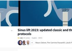 OHI-S Sinus Lift 2023: Updated Classic and the Latest Author’s Protocols (Course)