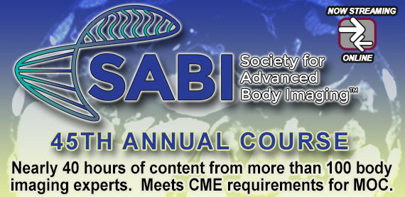Society for Advanced Body Imaging (SABI) 45 Annual Meeting 2023 (Course)