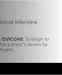 The Pre-Clinical Interview