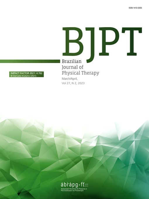 Brazilian Journal of Physical Therapy PDF