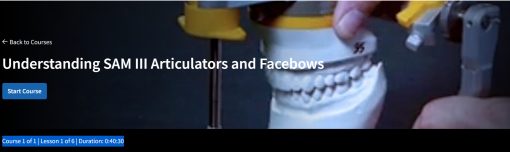 Understanding SAM III Articulators and Facebows