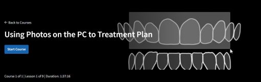 Using Photos on the PC to Treatment Plan