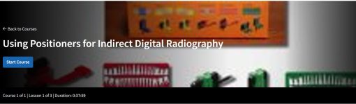 Using Positioners for Indirect Digital Radiography