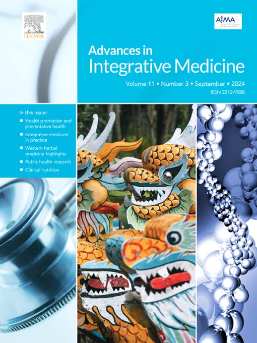 Advances in Integrative Medicine PDF