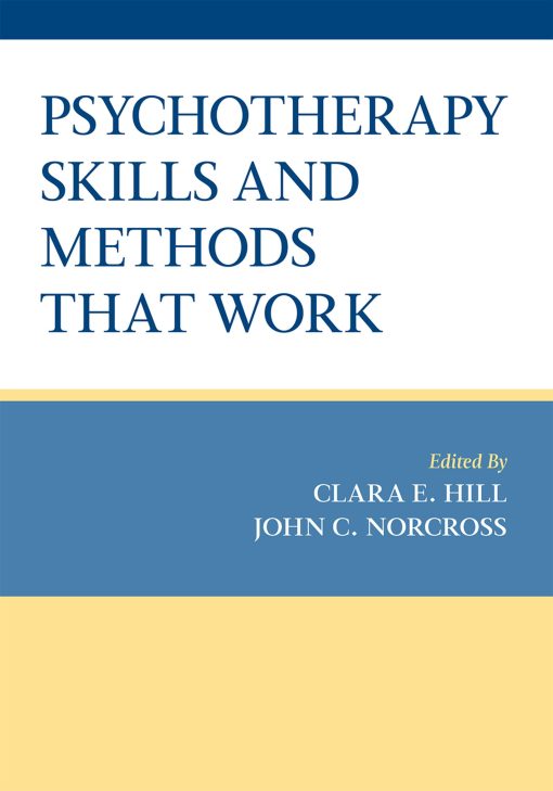 Psychotherapy Skills and Methods That Work (PDF)