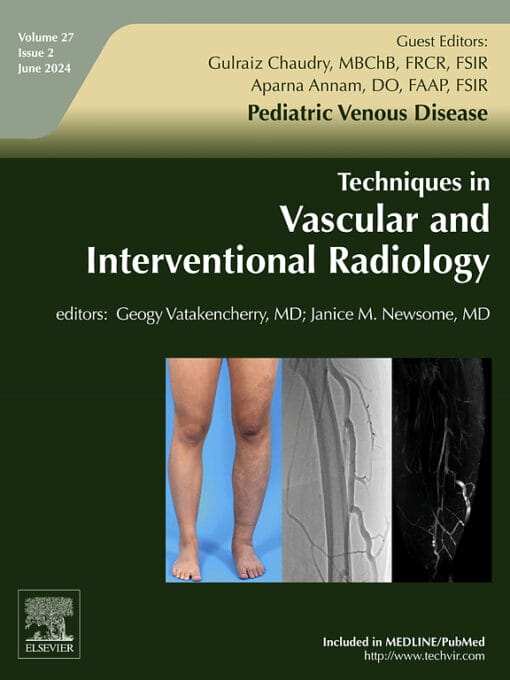 Techniques in Vascular and Interventional Radiology PDF