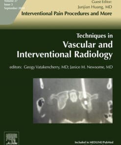 Techniques in Vascular and Interventional Radiology PDF