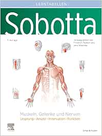 Sobotta Lerntabellen Anatomie Muskeln, Gelenke und Nerven, 4ed (PDF Book)