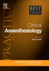 Best Practice & Research Clinical Anaesthesiology: Volume 37 (Issue 1 to Issue 4) 2023 PDF