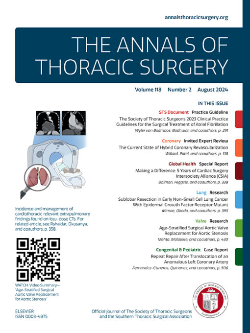 The Annals of Thoracic Surgery PDF