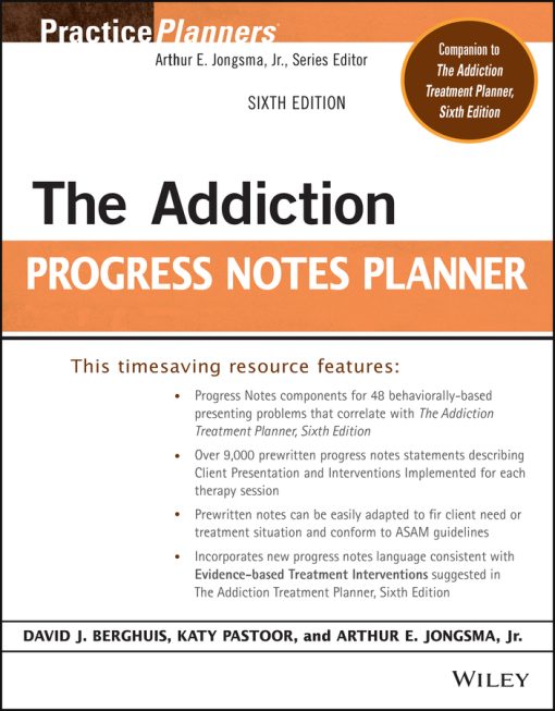 The Addiction Progress Notes Planner, 6th edition (PDF)