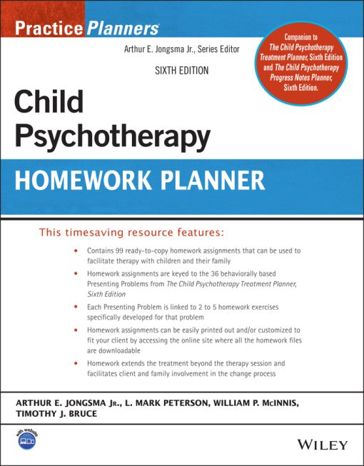 Child Psychotherapy Homework Planner, 6th edition (PDF)