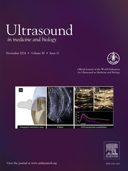 Ultrasound in Medicine & Biology PDF