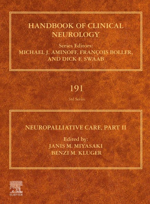 Neuropalliative Care: Part II (Volume 191) (EPUB)