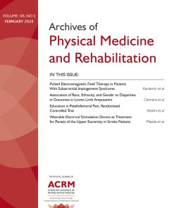 Archives of Physical Medicine and Rehabilitation PDF