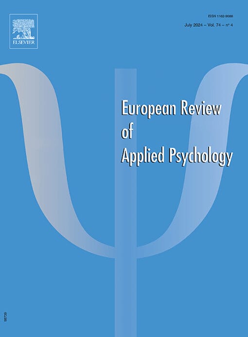 European Review of Applied Psychology PDF