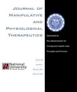 Journal of Manipulative and Physiological Therapeutics PDF