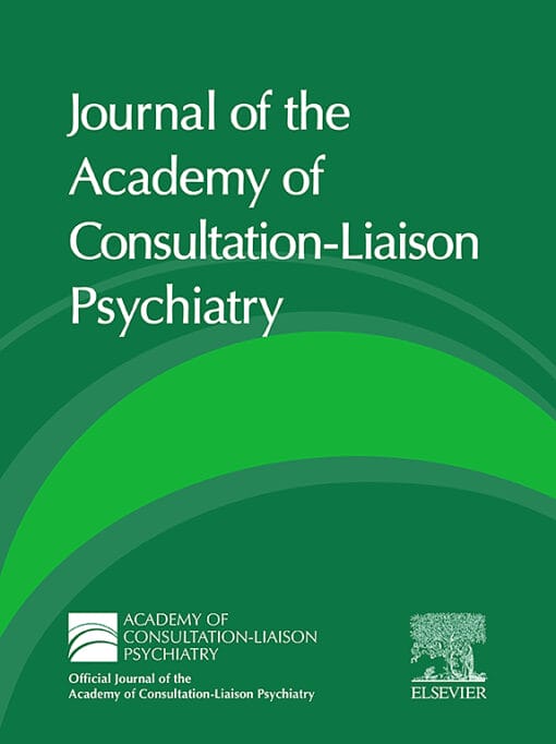 Journal of the Academy of Consultation-Liaison Psychiatry PDF