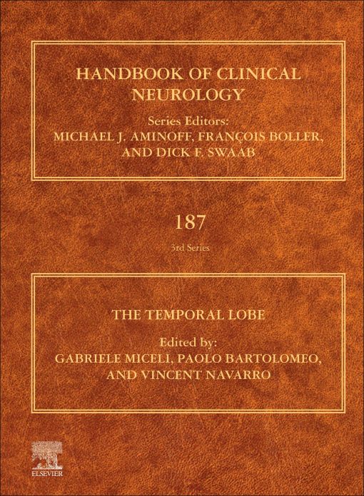 The Temporal Lobe, Volume 187 (EPUB)