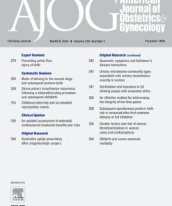 American Journal of Obstetrics and Gynecology PDF