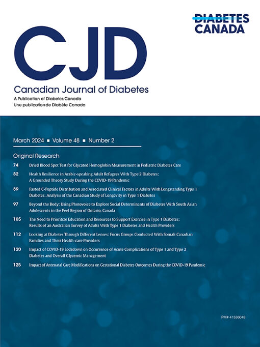 Canadian Journal of Diabetes PDF