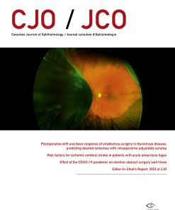 Canadian Journal of Ophthalmology PDF