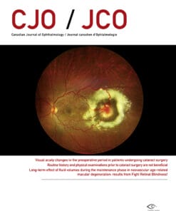 Canadian Journal of Ophthalmology PDF