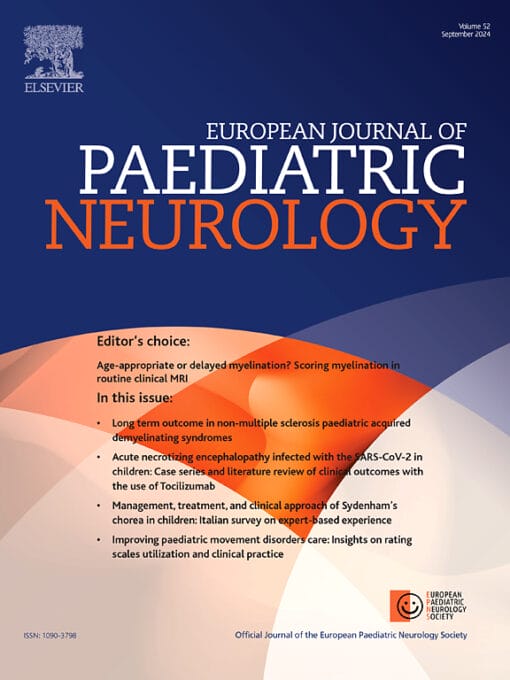 European Journal of Paediatric Neurology PDF