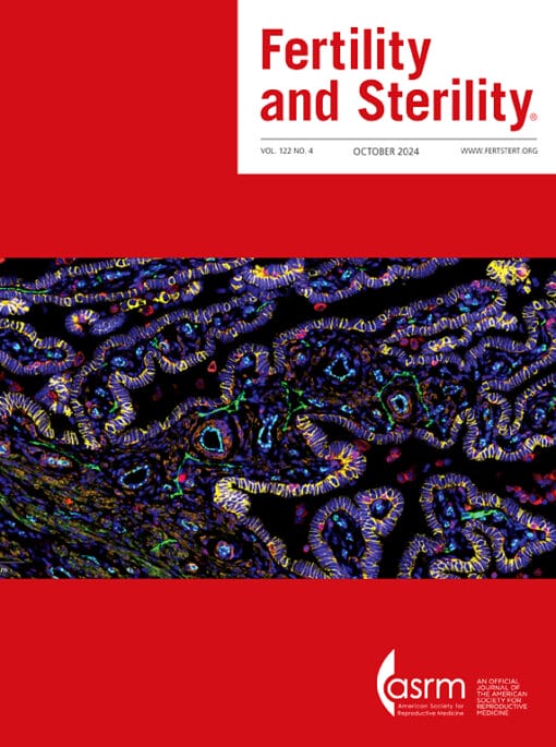 Fertility and Sterility PDF